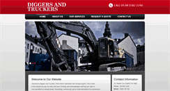Desktop Screenshot of diggersandtruckers.com.au